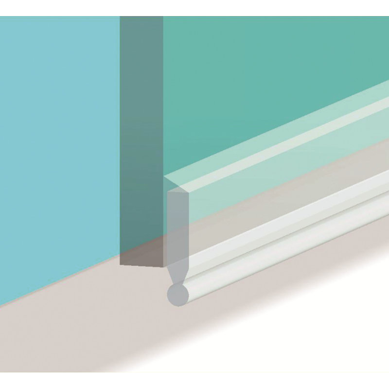 Croydex 100cm Folding Bath Screen Seal Kit Wayfair.co.uk